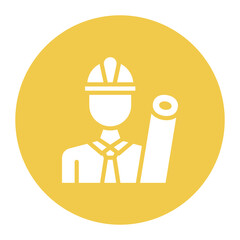Architect icon vector image. Can be used for Diversity.