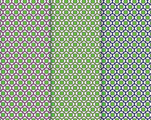 Modern vector seamless pattern design template