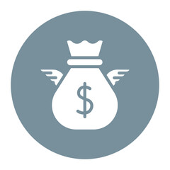 Loss Rebates icon vector image. Can be used for Casino.