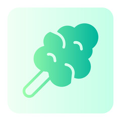 cotton candy gradient icon