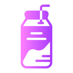 milk gradient icon