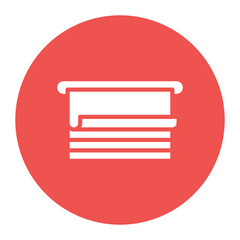 Feed Paper icon vector image. Can be used for Printing.