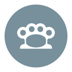 Knuckle icon vector image. Can be used for Shooting.