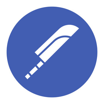 Knife icon vector image. Can be used for Shooting.