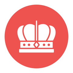 Kigndom icon vector image. Can be used for Fairytale.