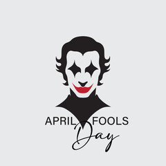 Vector art of April Fools day, April 1