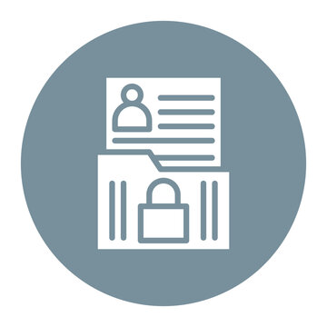 Personal Data Breach icon vector image. Can be used for Compliance And Regulation.