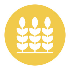 Grains icon vector image. Can be used for Agriculture.