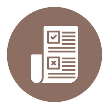 Rules icon vector image. Can be used for Documents And Files.