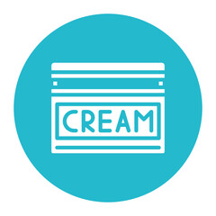 Face Cream icon vector image. Can be used for Cosmetology.