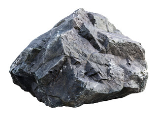 heavy rock isolated on white background PNG