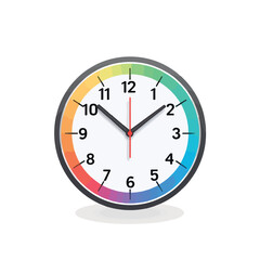 Clock icon Vector illustration. Watch icon Vector i