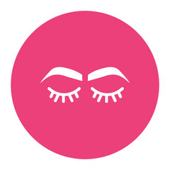 Eyebrow icon vector image. Can be used for Dermatology.