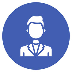 Man icon vector image. Can be used for Nursing Home.