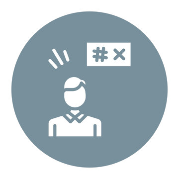 Hate icon vector image. Can be used for Protesting and Civil Disobedience.