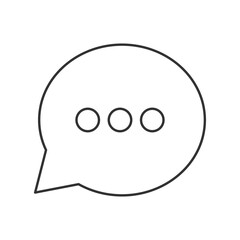 Chat bubble icon