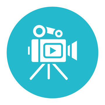 recommend clip art: Videography icon vector image. Can be used for Filmmaking.