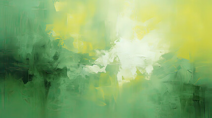 Abstract Green Palette Harmony Background Ai Generative