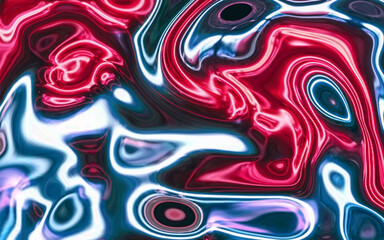 Abstract liquid marble background