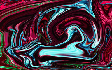 Fototapeta premium Abstract liquid marble background