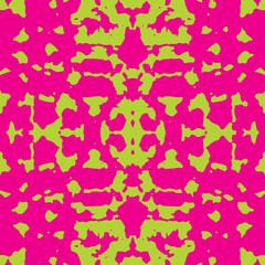 Blue and white watercolor ornament painted with watercolor on paper.