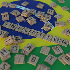 Inflation In Brazil With Scrabble Letters