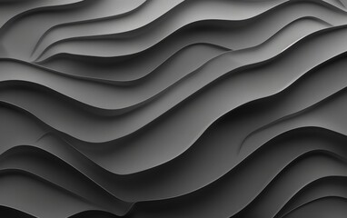 Fototapeta premium Gray background with lines, abstract, A simple gray background with layered lines from inside to outside