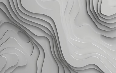 Obraz premium Gray background with lines, abstract, A simple gray background with layered lines from inside to outside