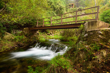 CASCADA EN EL RIO PALANCIA. BEJÍS. CASTELLÓN. COMUNIDAD VALENCIANA. ESPAÑA