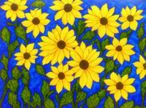 Yuchae Flowers painting