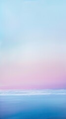 Obraz premium A soft pastel gradient that fades from dawn pink to serene blue