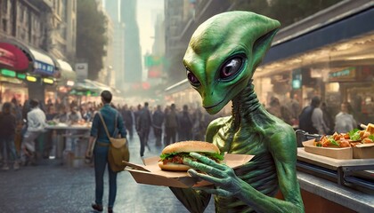 Alien in the city 