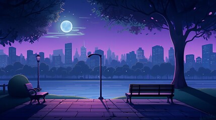 night city landscape
