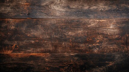 A close-up view of weathered wood textures in deep brown tones with a historic feel - obrazy, fototapety, plakaty