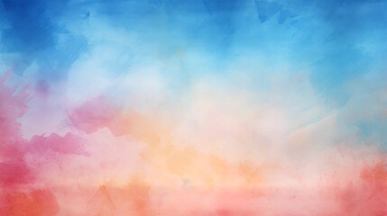 abstract watercolor background with clouds