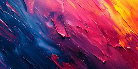 Art backgrounds with expressive brush strokes and vibrant colors - obrazy, fototapety, plakaty