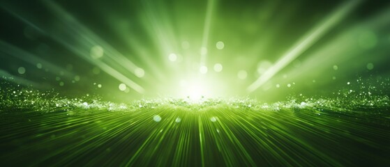 Naklejka premium green grass background with light shining through it