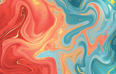 Liquid marbling paint texture background. Fluid painting abstract texture.