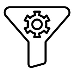 Vector Design FilterChain Icon Style