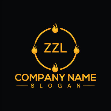 Letter ZZL logo design template vector for corporate business
