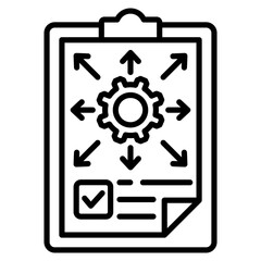 Project Scope Icon Element For Design