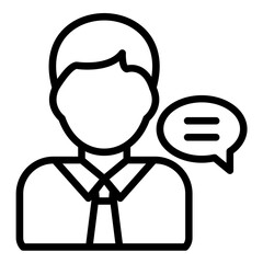 Vector Design Wellness Advocate Icon Style