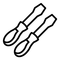 Vector Design Screwdriver Icon Style