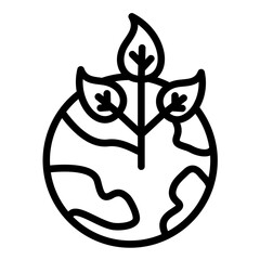 Vector Design Eco-Friendly Icon Style