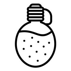 Vector Design Flask Icon Style