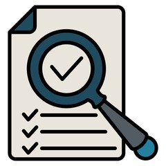 Project Evaluation Icon Element For Design