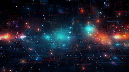 Obraz premium modern high tech background