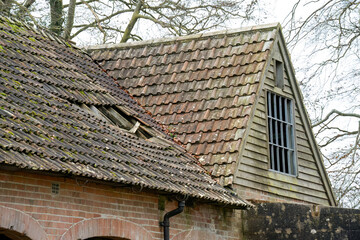 derelict and abandoned farm buildings