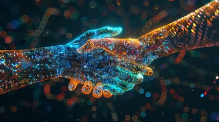 Global Media Merger Handshake of Digital Innovation and International Expansion in Entertainment Industry