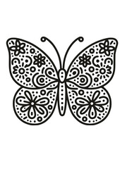 Butterfly SVG, Wings SVG, Butterfly Clipart, Butterfly Cricut, Butterfly Cutfile for Cricut, Butterfly with patterns SVG, Cut file for Cricut